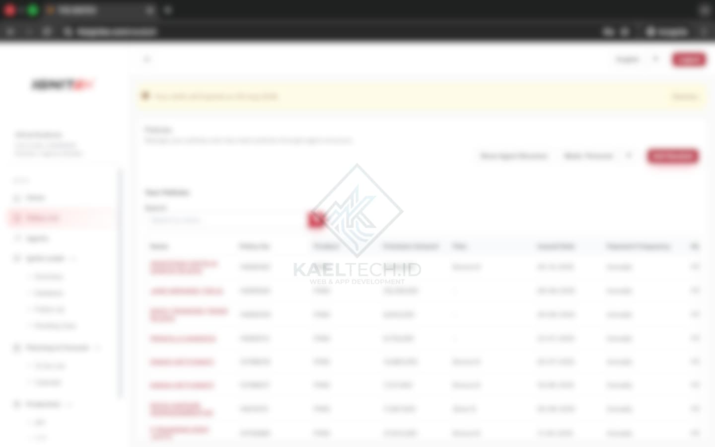 Ignitex Dashboard